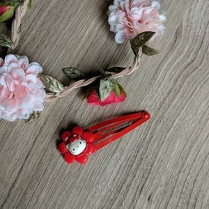 Free with any purchase! Hello Kitty hair clip